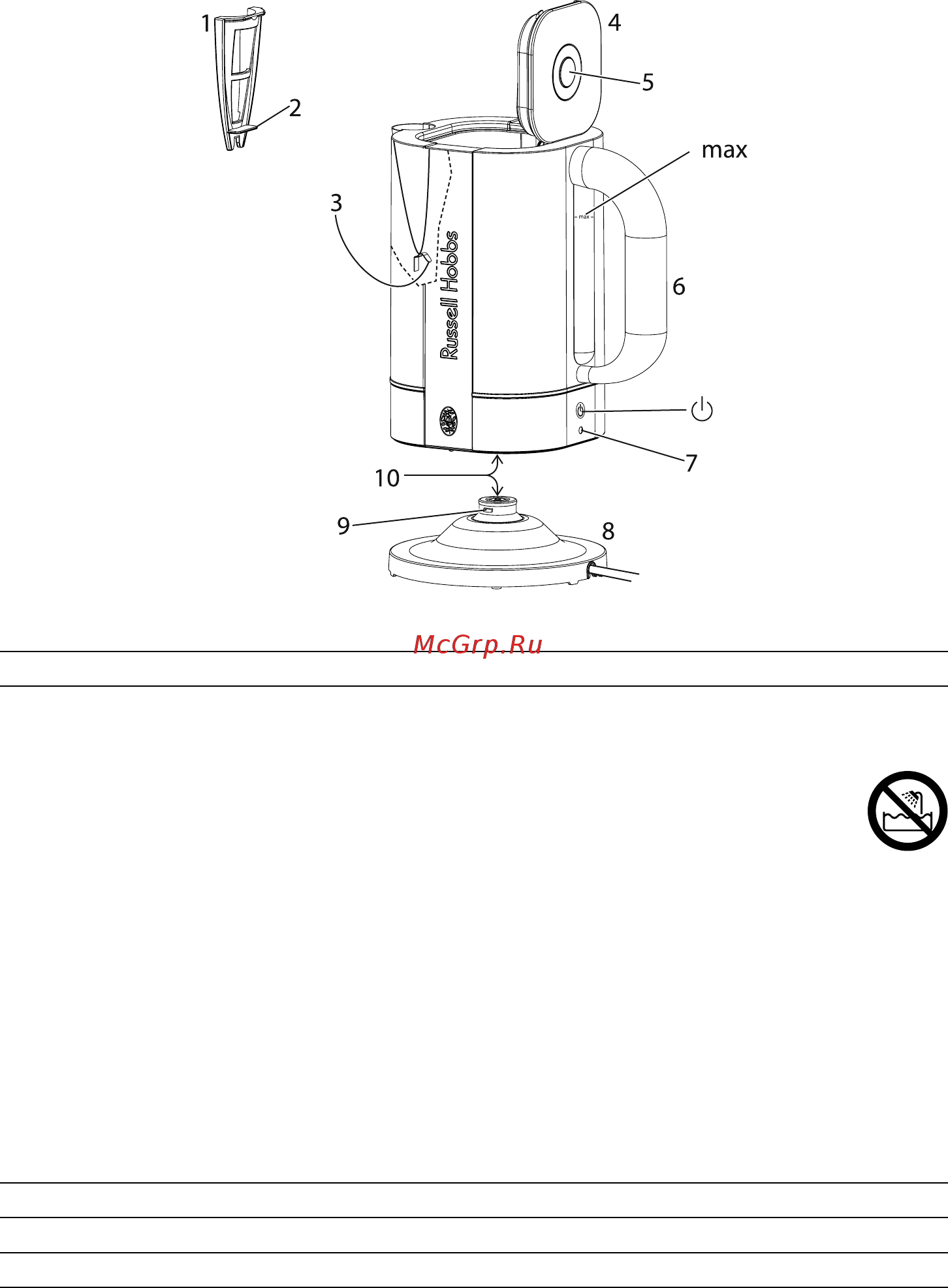 Russell Hobbs Steel Touch 18501-70 [2/48] A important safeguards