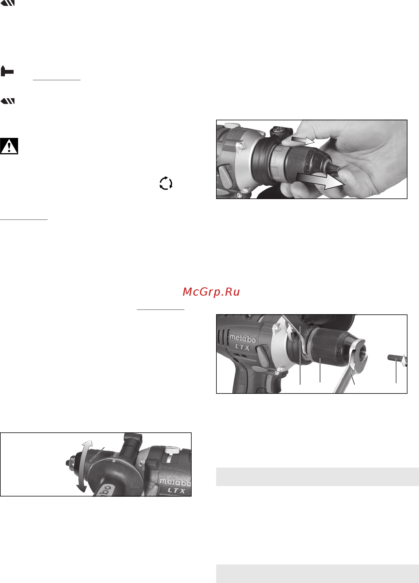 Metabo BS 18 LTX Quick [15/76] Maintenance nettoyage