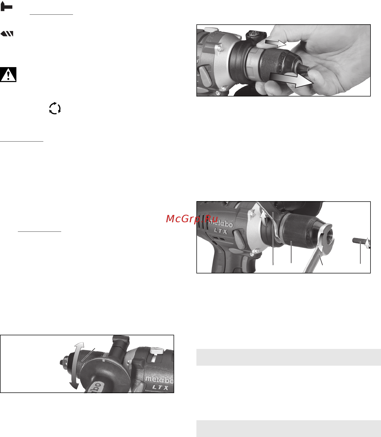 Metabo BS 18 LTX Quick [20/76] Onderhoud reiniging