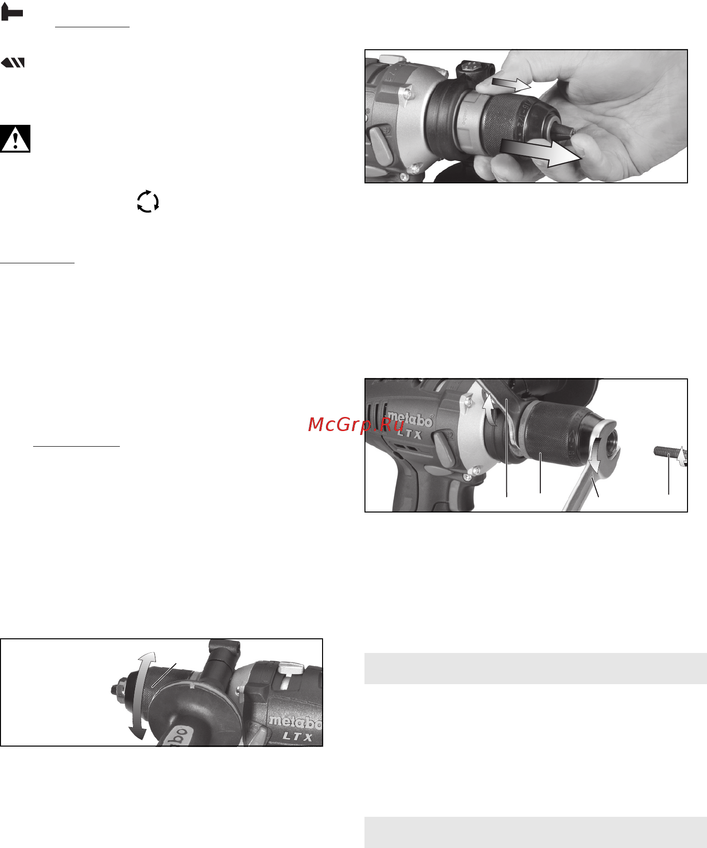 Metabo BS 18 LTX Impuls [30/76] Limpieza mantenimiento