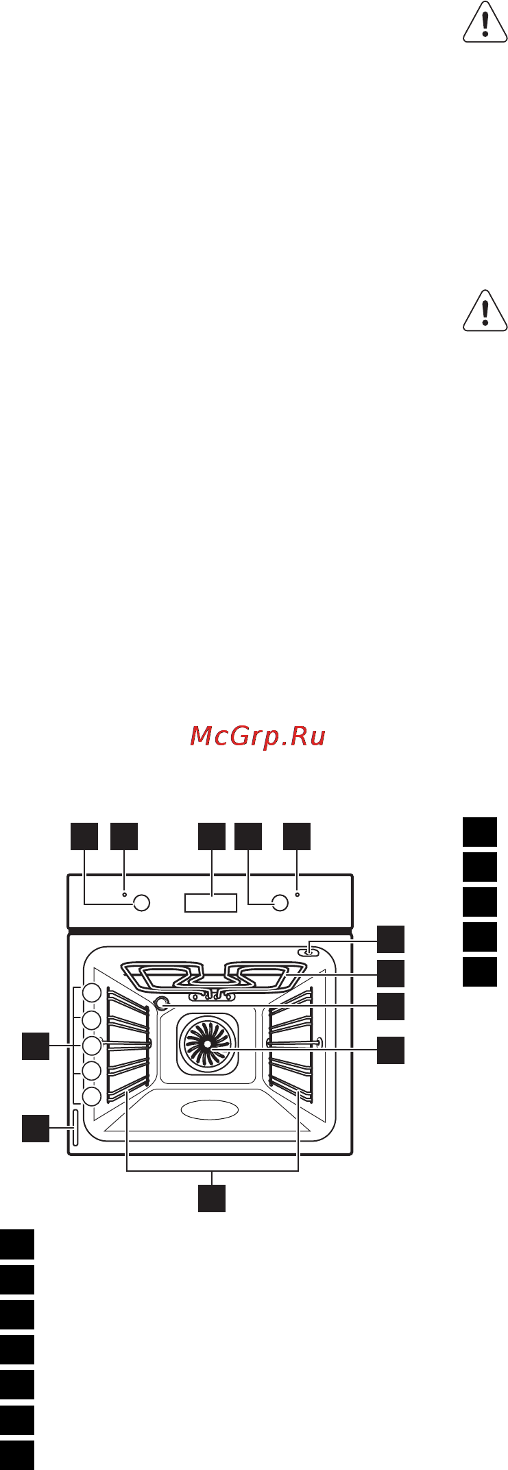 Electrolux EOB3301AOX [5/26] Внутреннее освещение