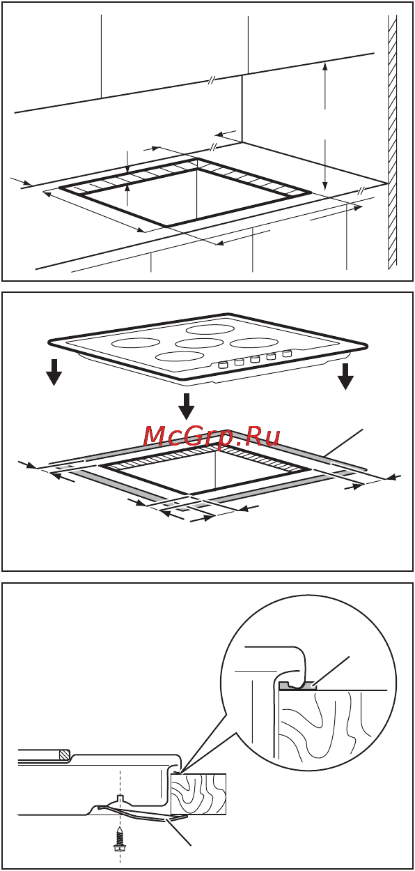Electrolux EGG7352NOX [12/16] Замена сетевого шнура