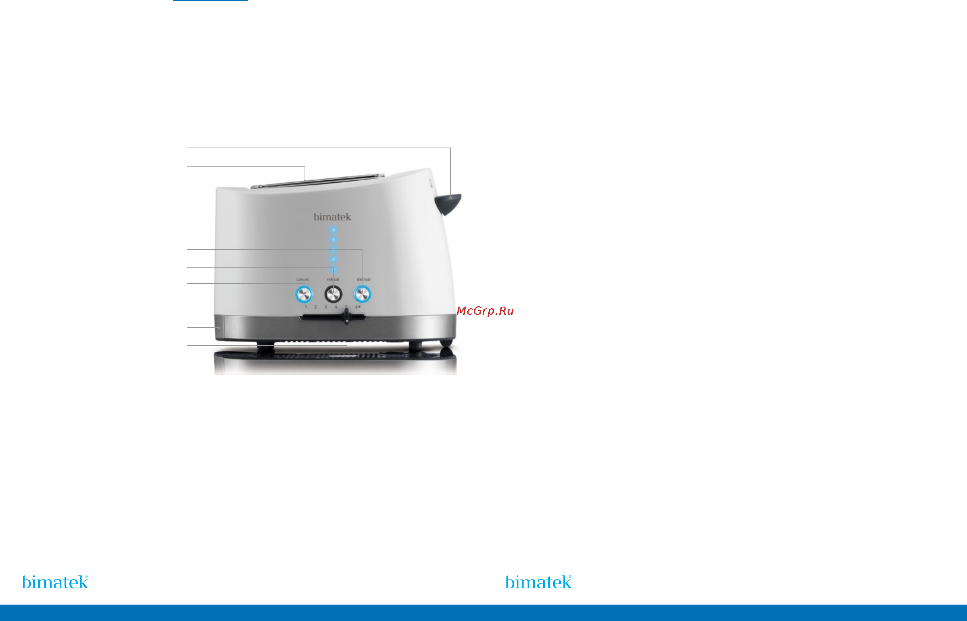 Bimatek TM400 [3/4] Bimatek тостер tm400