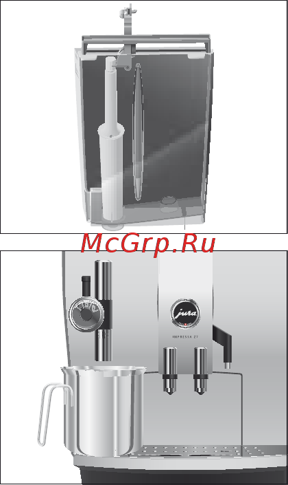 Jura IMPRESSA Z7 One Touch chrome [40/56] Вставьте фильтр