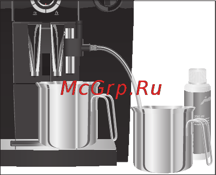 Jura Impressa F7 [41/64] Вода для капучино