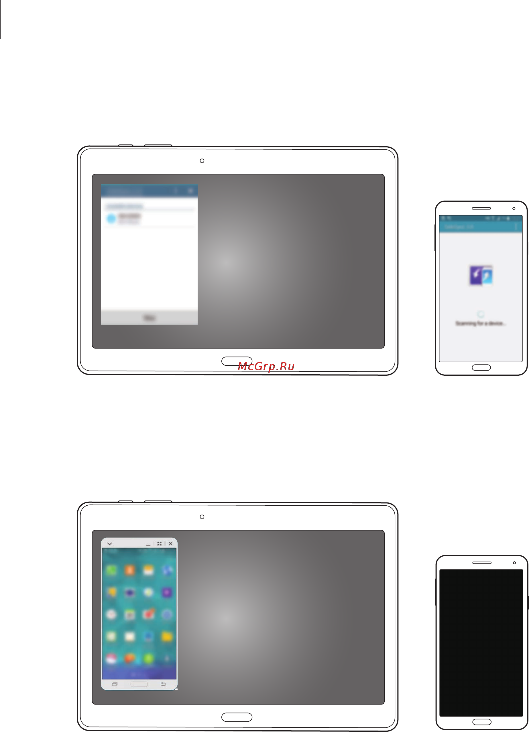 Samsung SM-T800 GALAXY Tab S 10.5 Wi-Fi [129/195] Подключение к другим устройствам