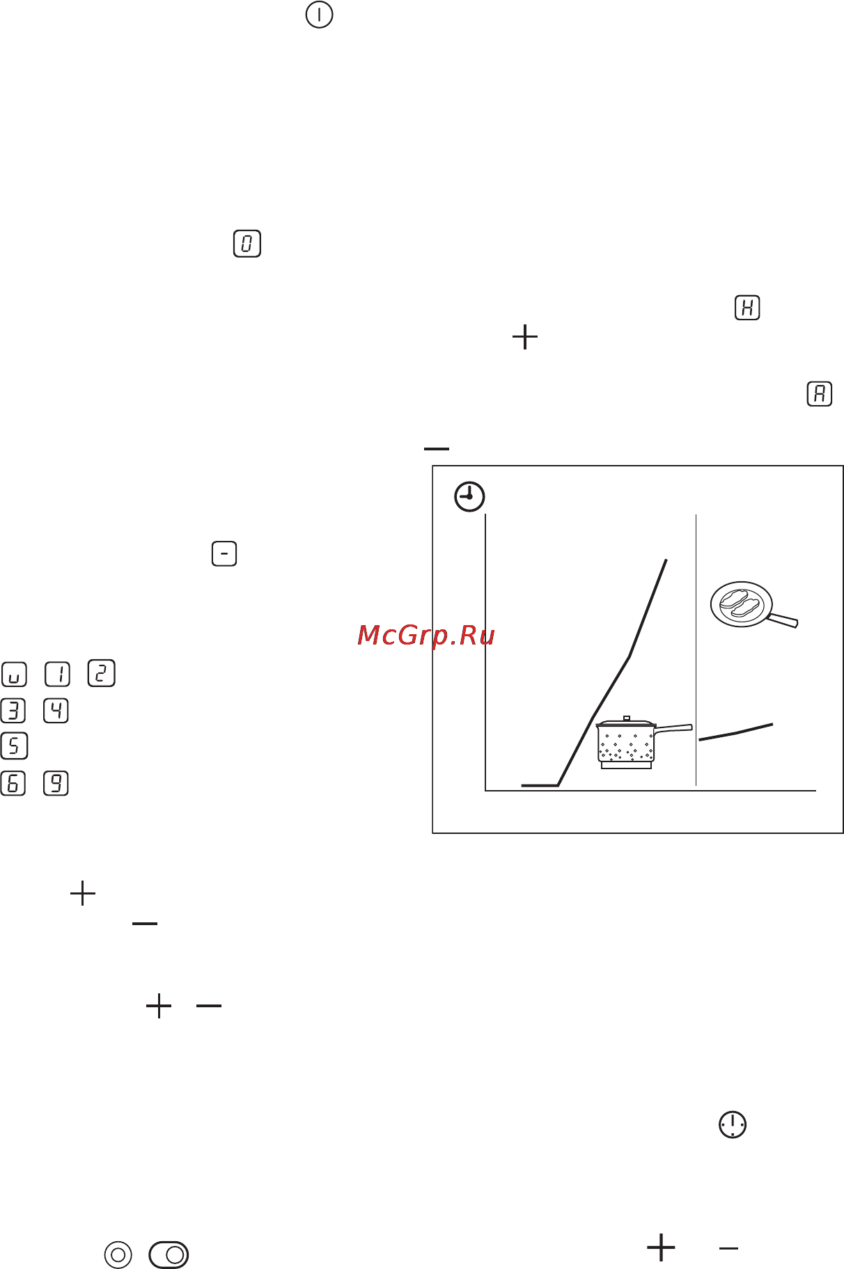 Electrolux EHF6346XOK [8/18] Автоматический нагрев