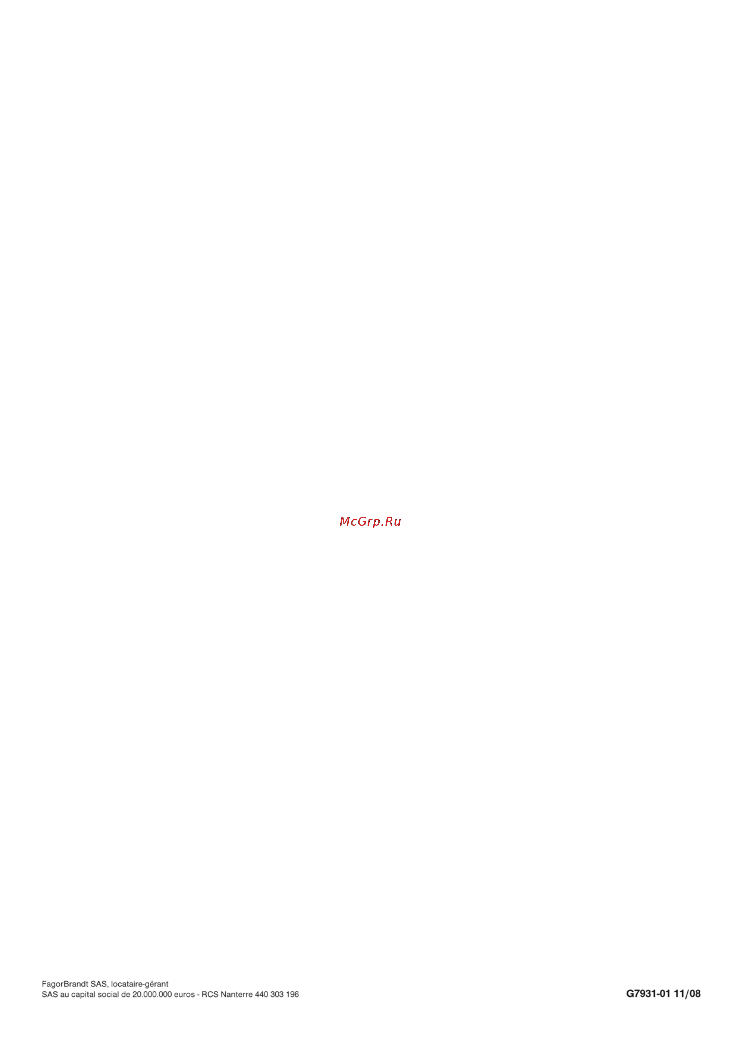 Brandt WT12765E [11/11] G7931 01 11 08