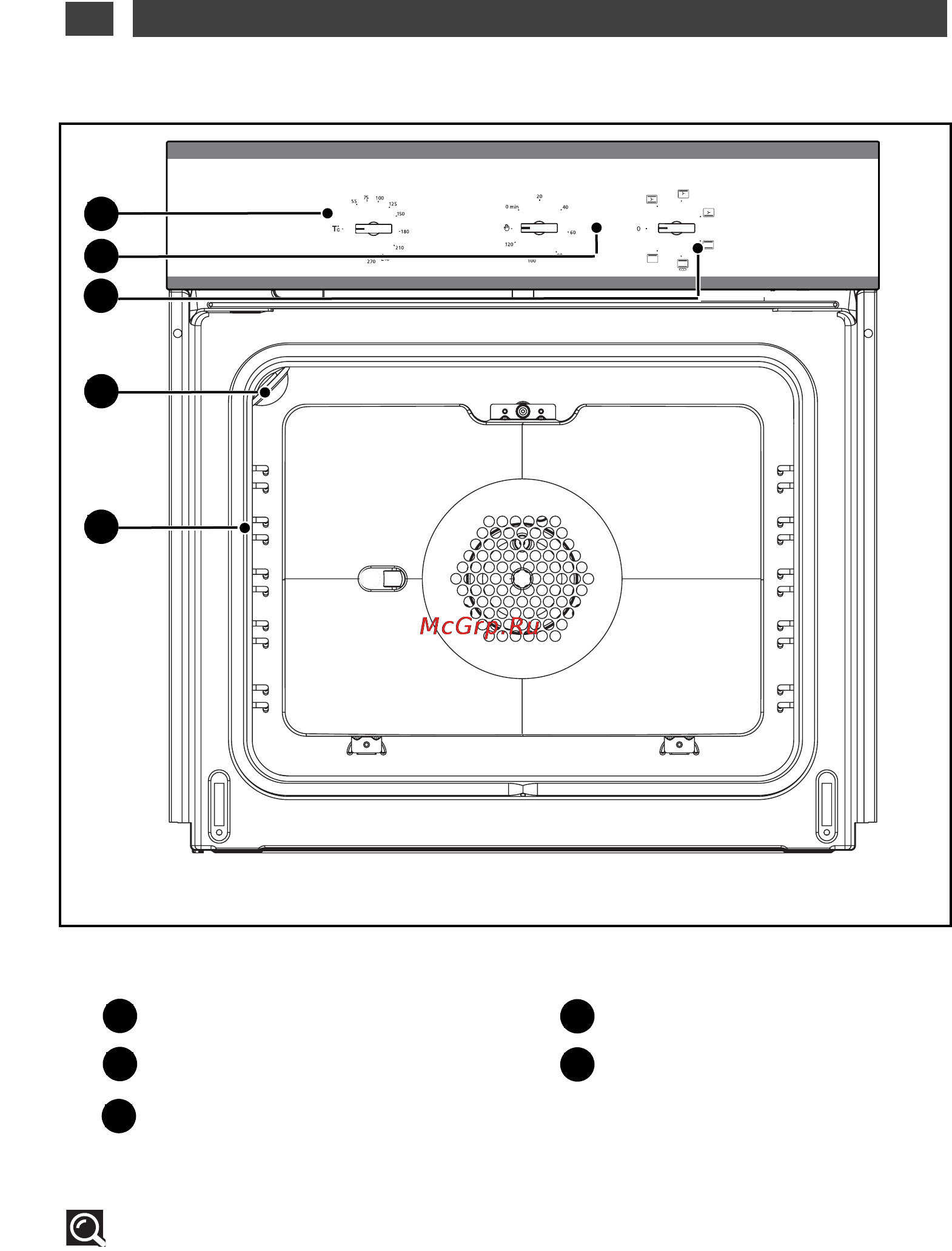 Brandt FE1011XS [4/28] Ознакомление с вашим духовым шкафом