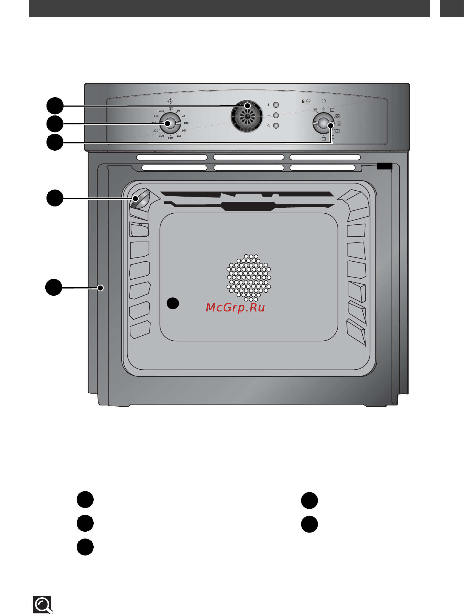 Brandt FP1063E [9/24] Ознакомление с вашим духовым шкафом