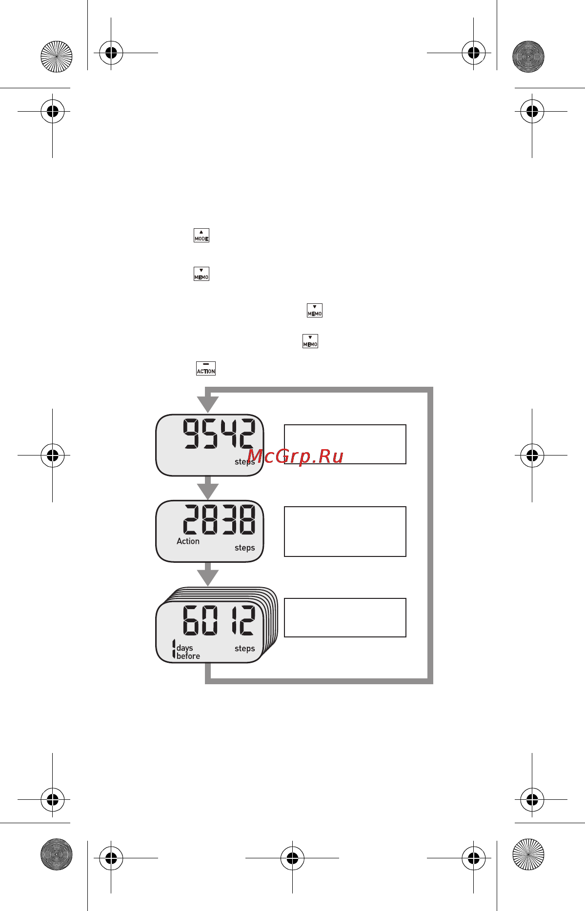 Omron HJ-203-EV Violet [44/66] Функция памяти