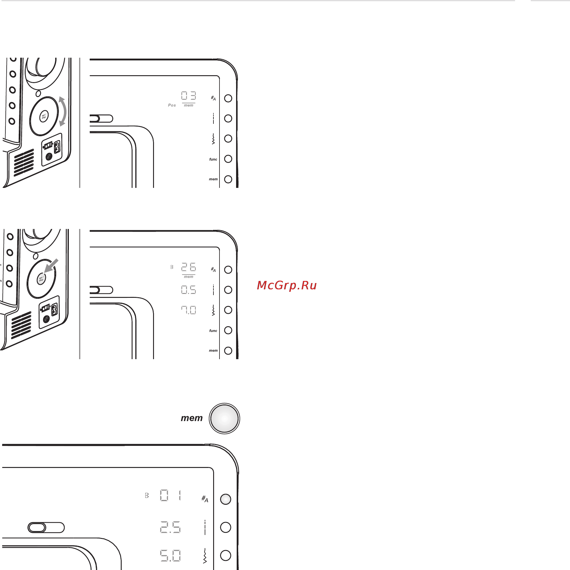 Bernina BERNETTE 25 [70/84] Специальные функции 69