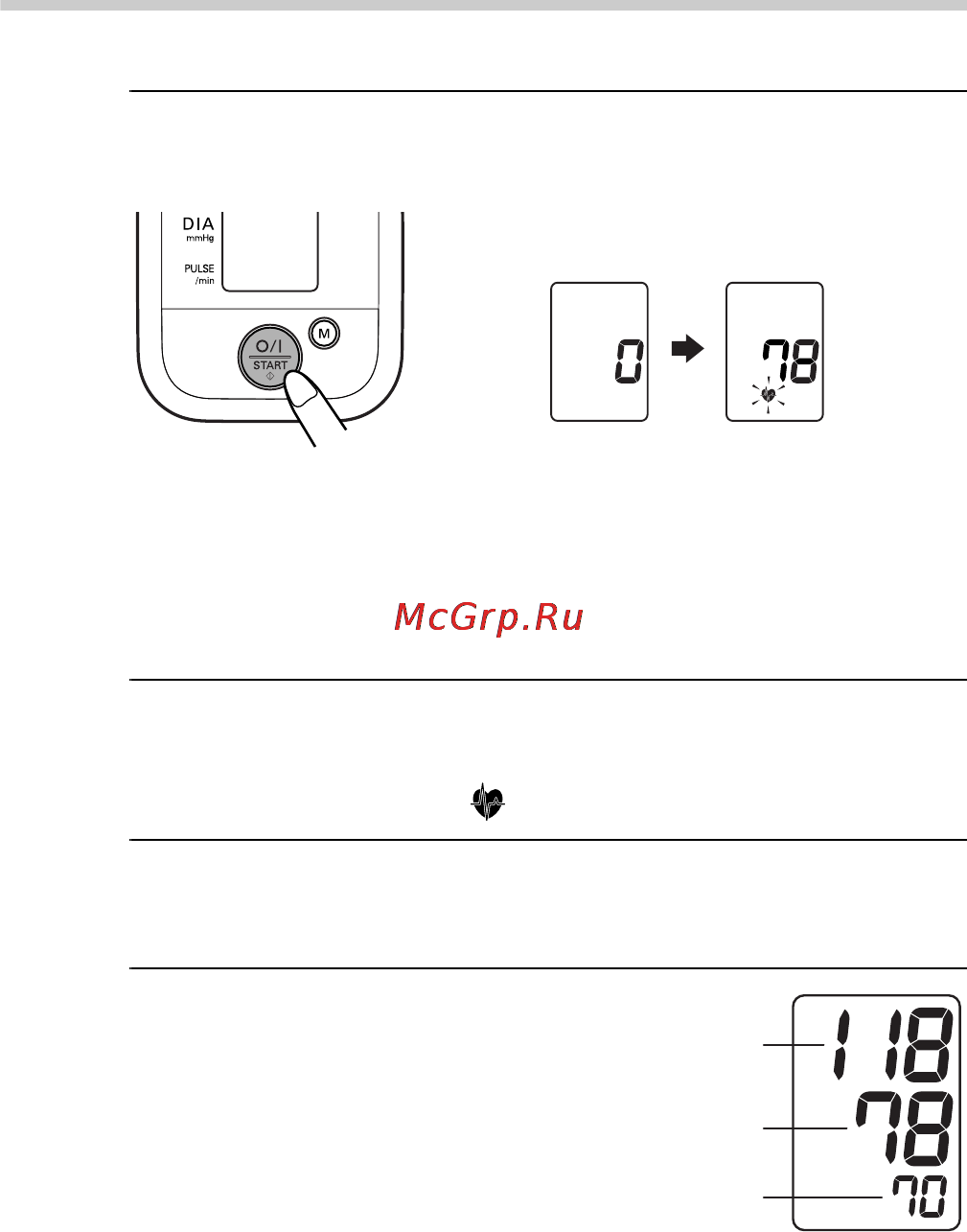 Omron M2 Compact [16/36] Выполнение измерений