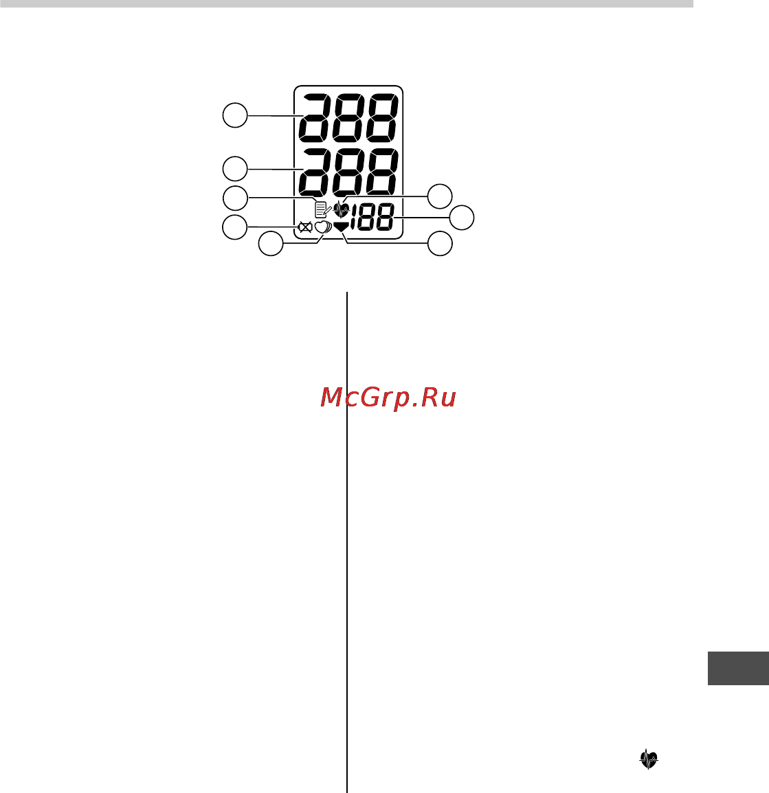 Omron M2 Compact [7/36] N символ сердцебиения