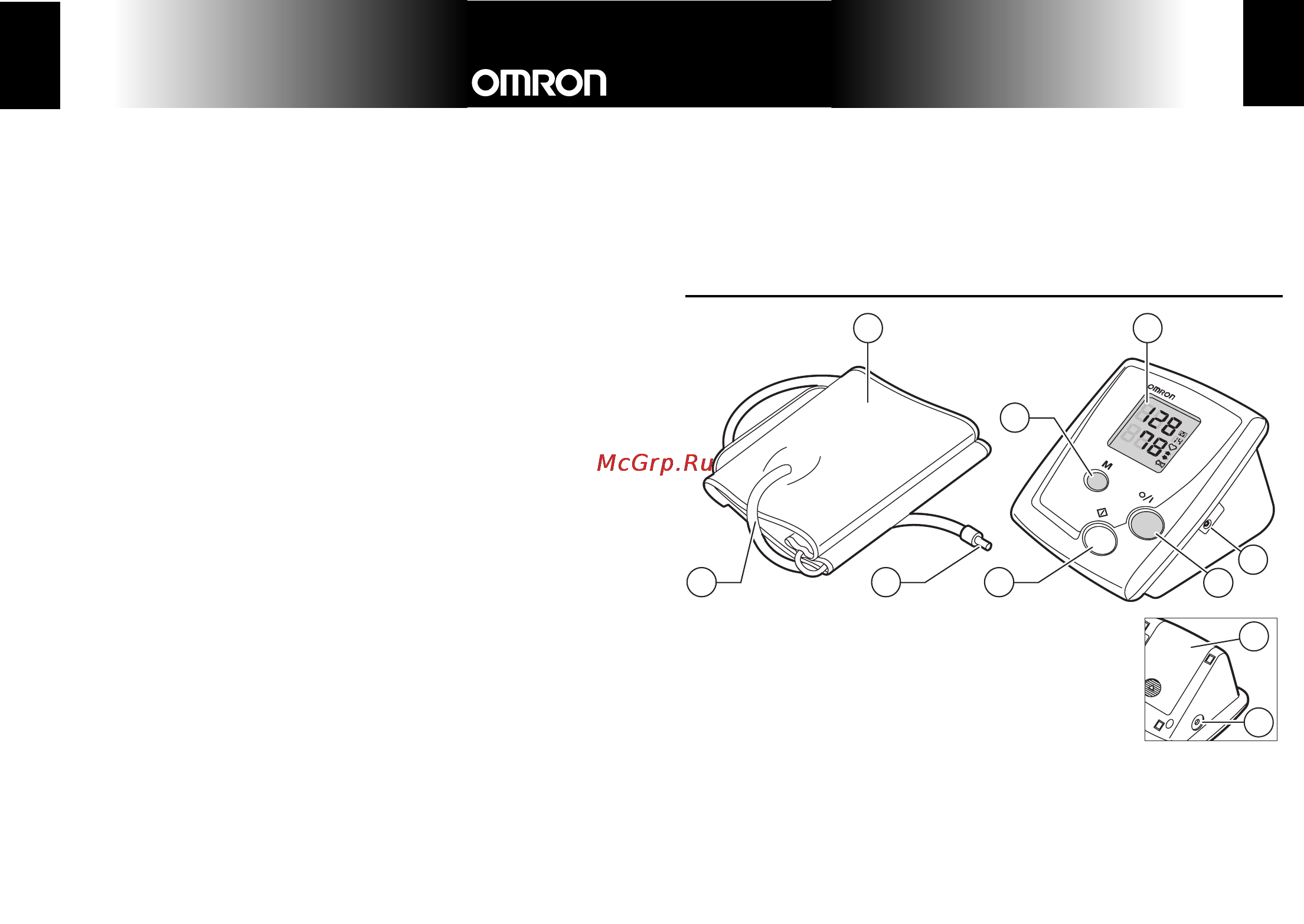 Omron MX3 Plus [3/12] Описание прибора