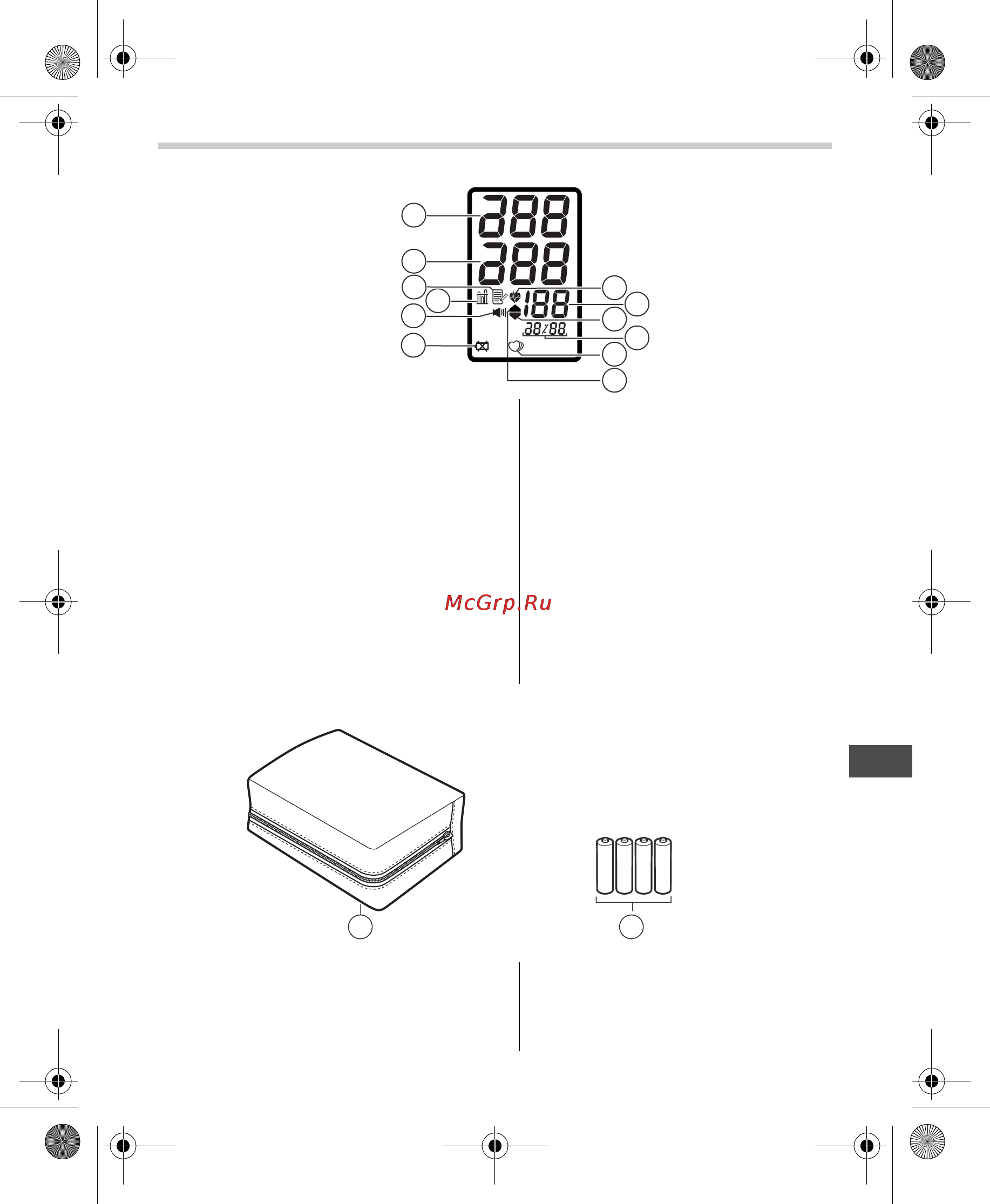 Omron M1 Plus [45/342] Contenu de l emballage