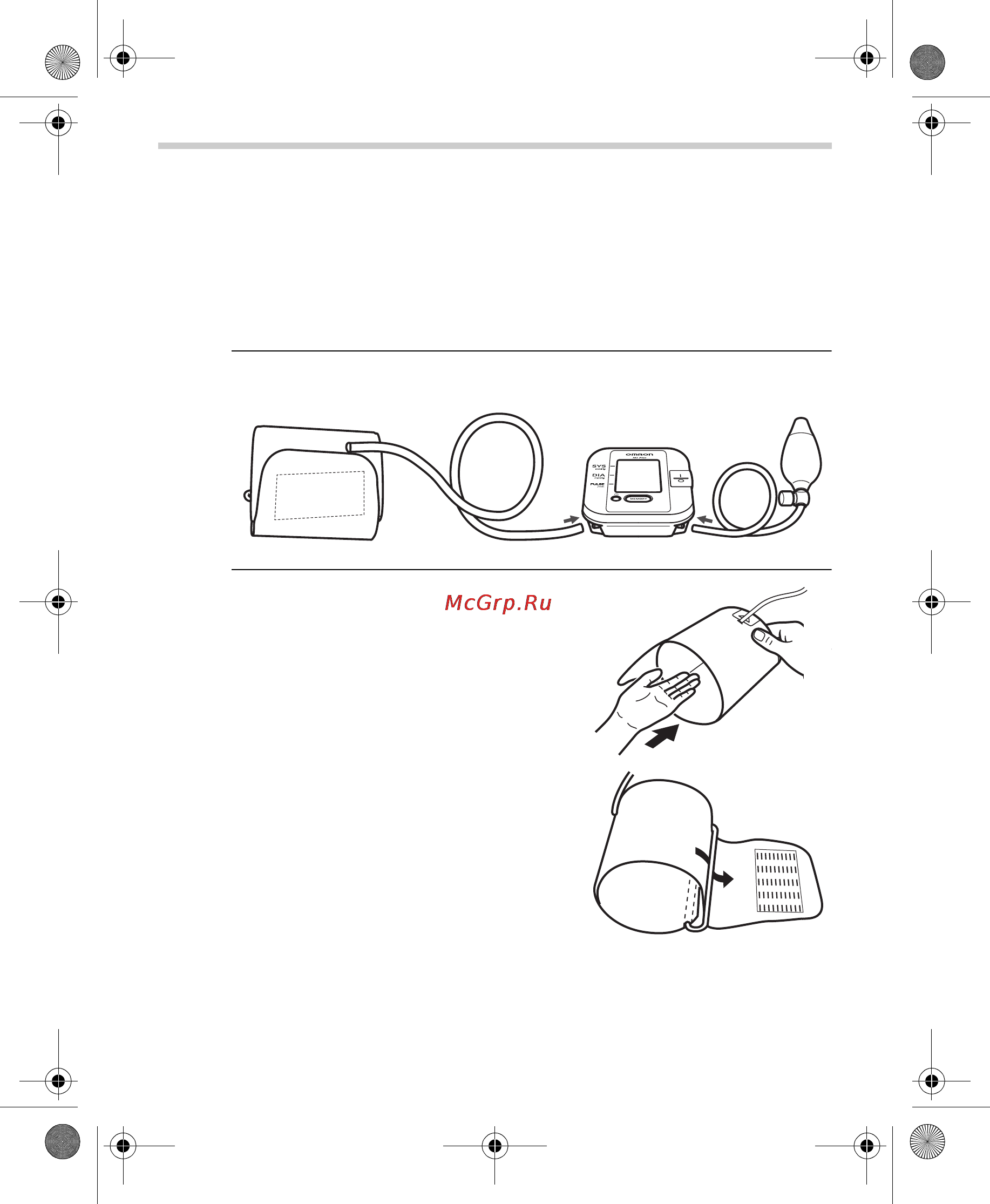 Omron M1 Plus [54/342] Application du brassard