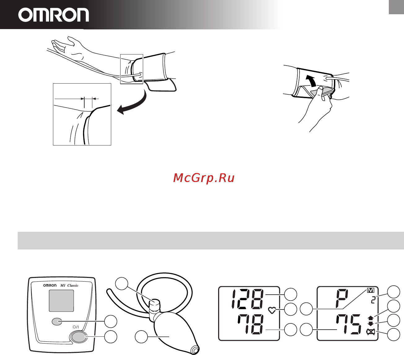 Omron M1 Classic [5/13] Измерение