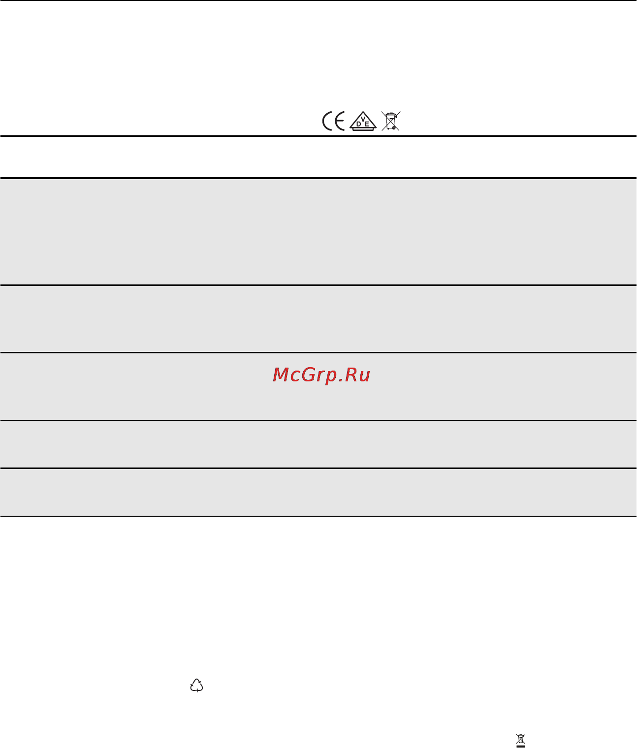 AEG HK63415RXB [17/20] Технические данные