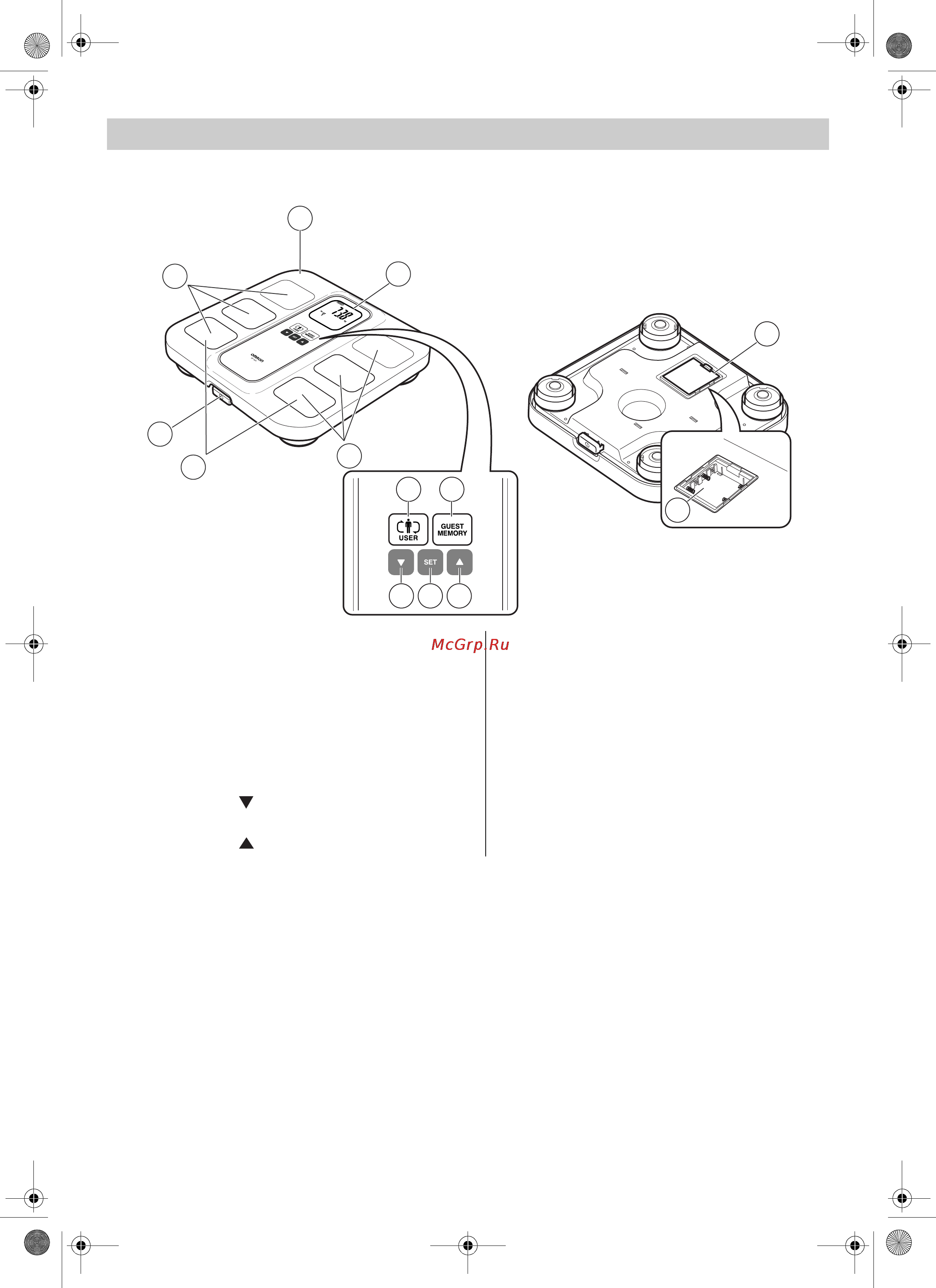 Omron BF400 [8/24] Знакомство с прибором
