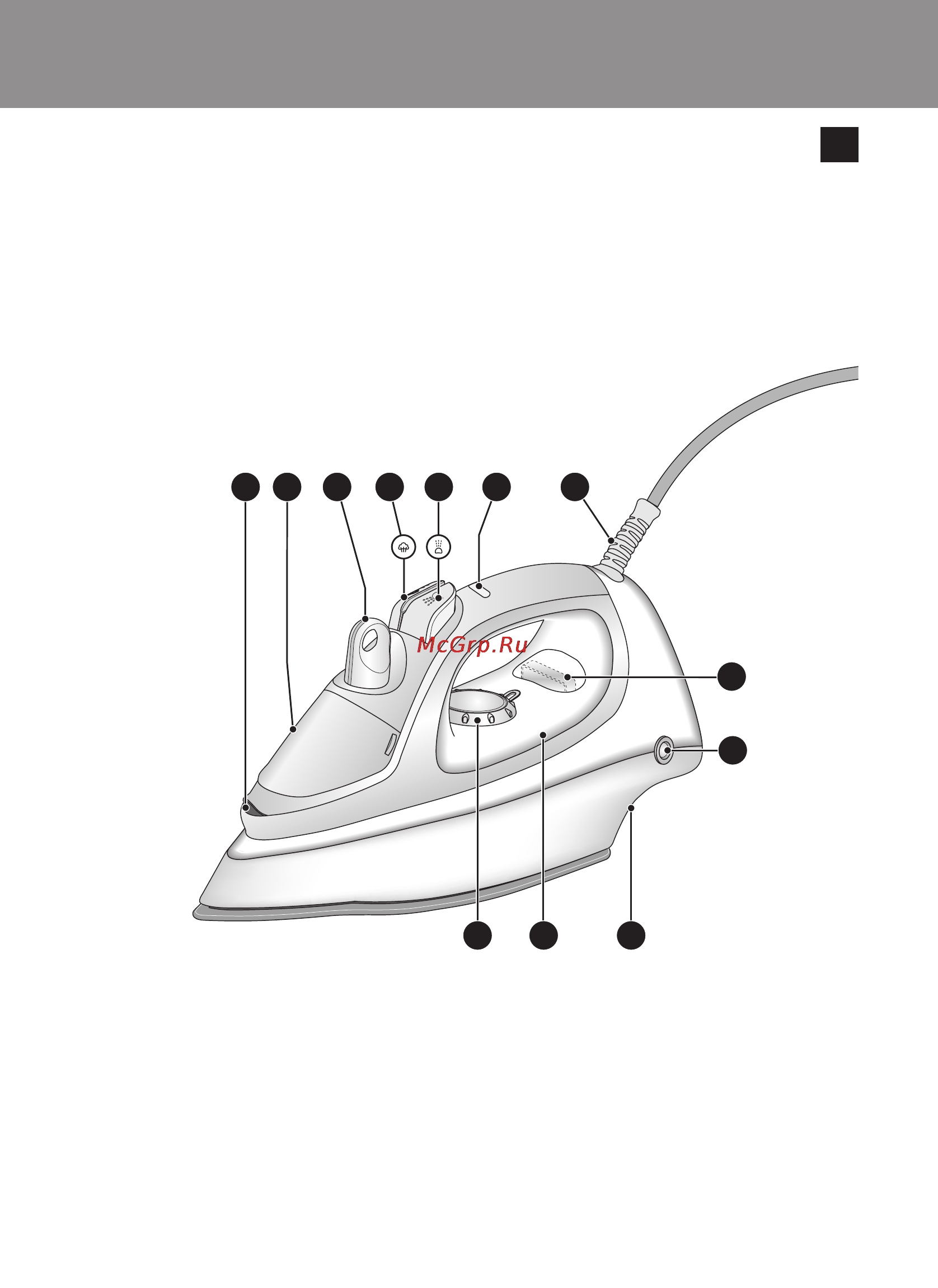 Philips GC2650 Инструкция по эксплуатации онлайн [3/108] 732936