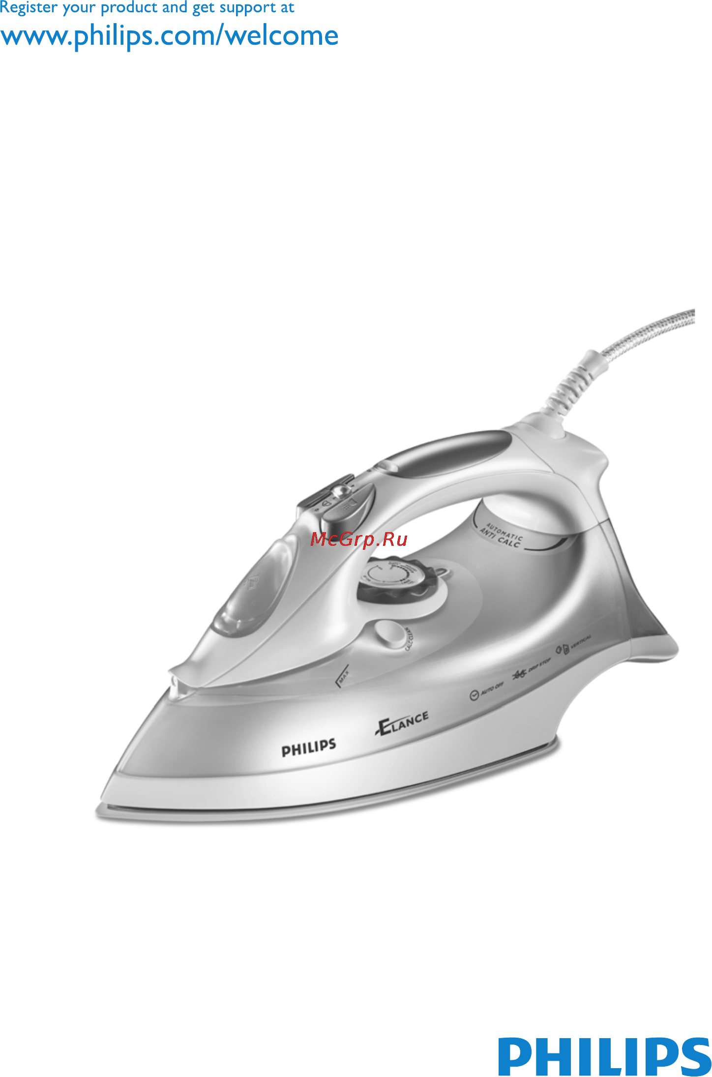 Philips GC3106 Инструкция по эксплуатации онлайн