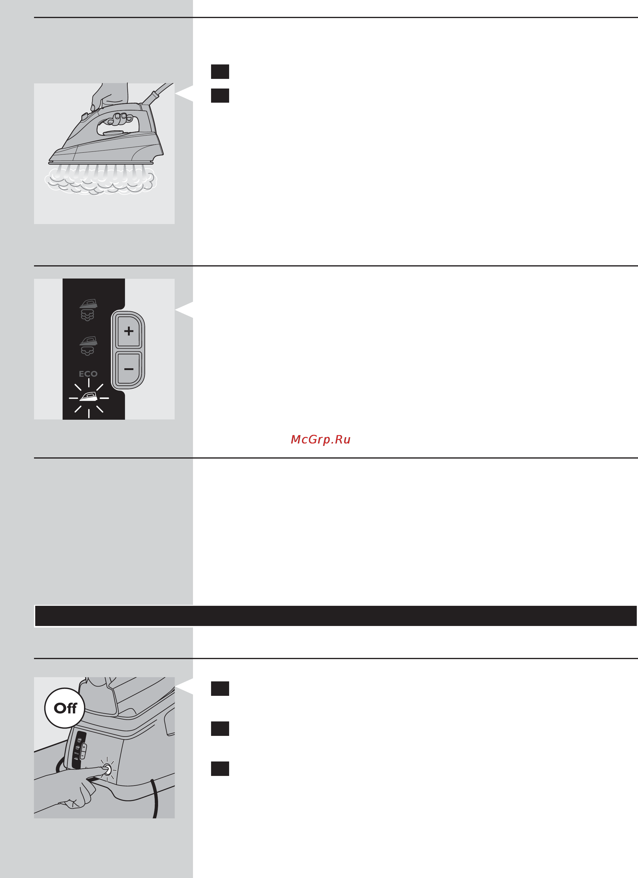 Philips GC8320 [102/190] Gludinasana bez tvaika