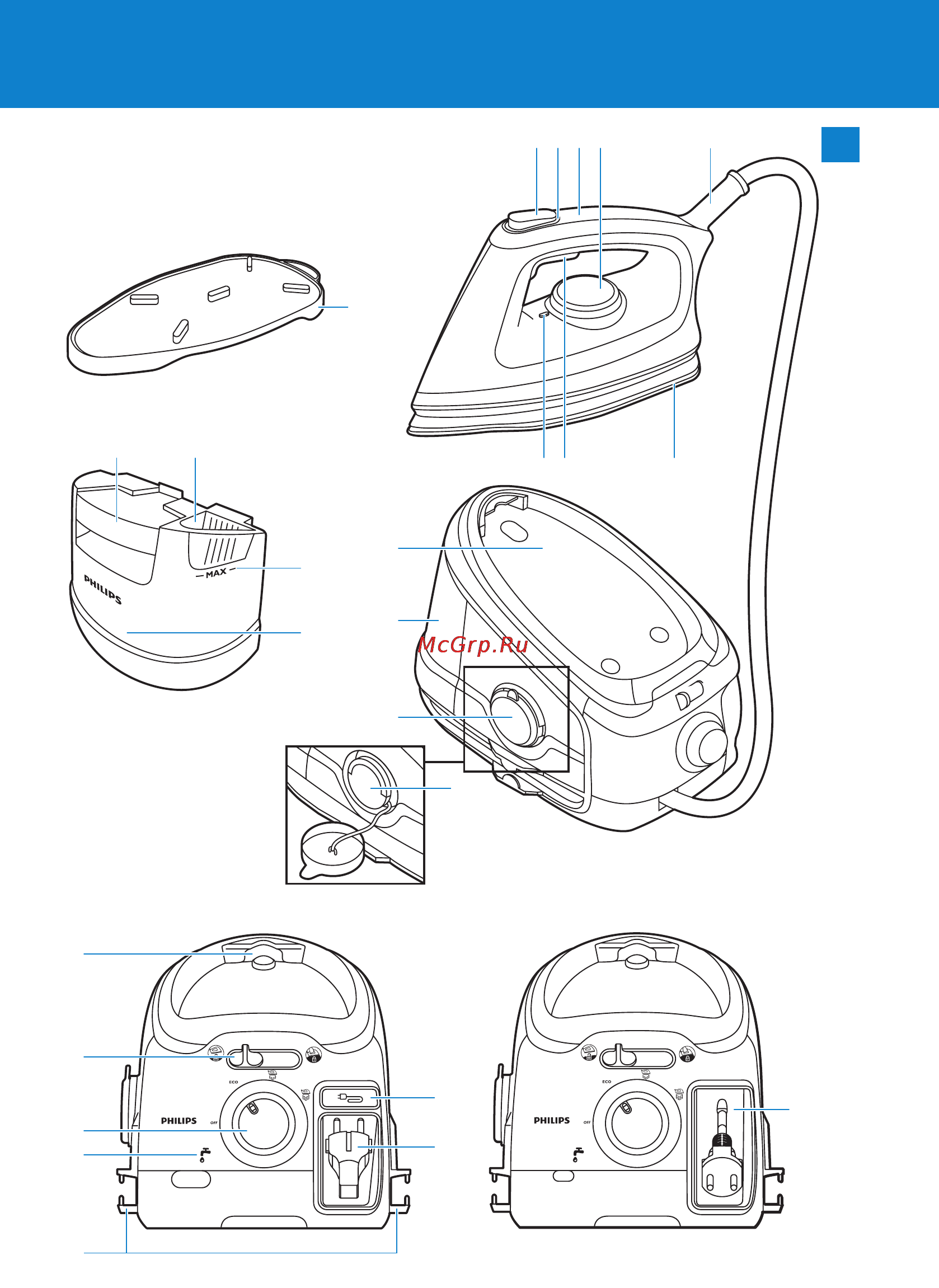 Philips GC8560 Инструкция по эксплуатации онлайн [3/112] 69871