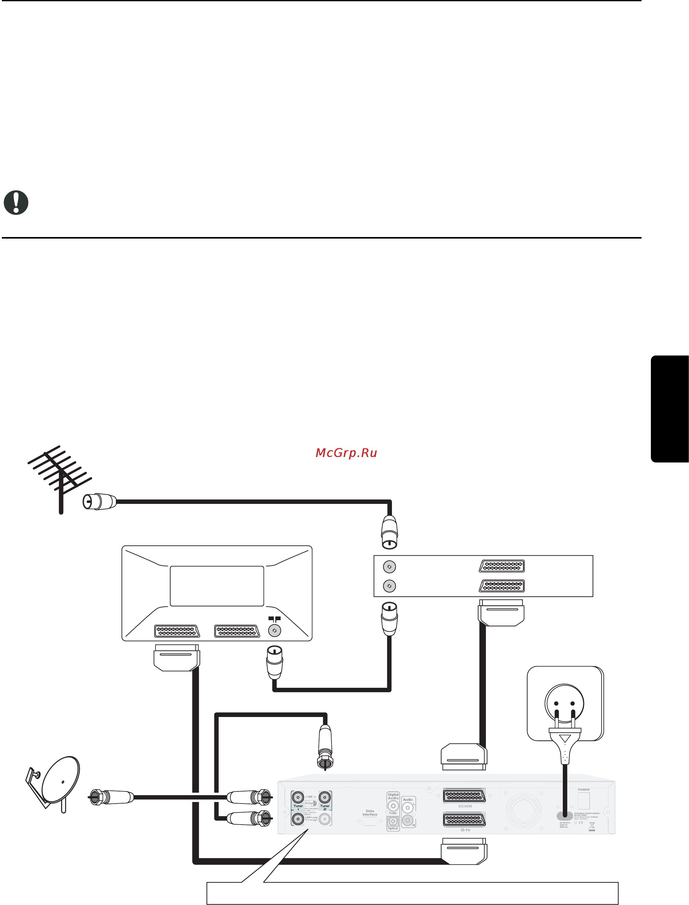 Philips DSR7005 [3/44] Краткое руководство по установке