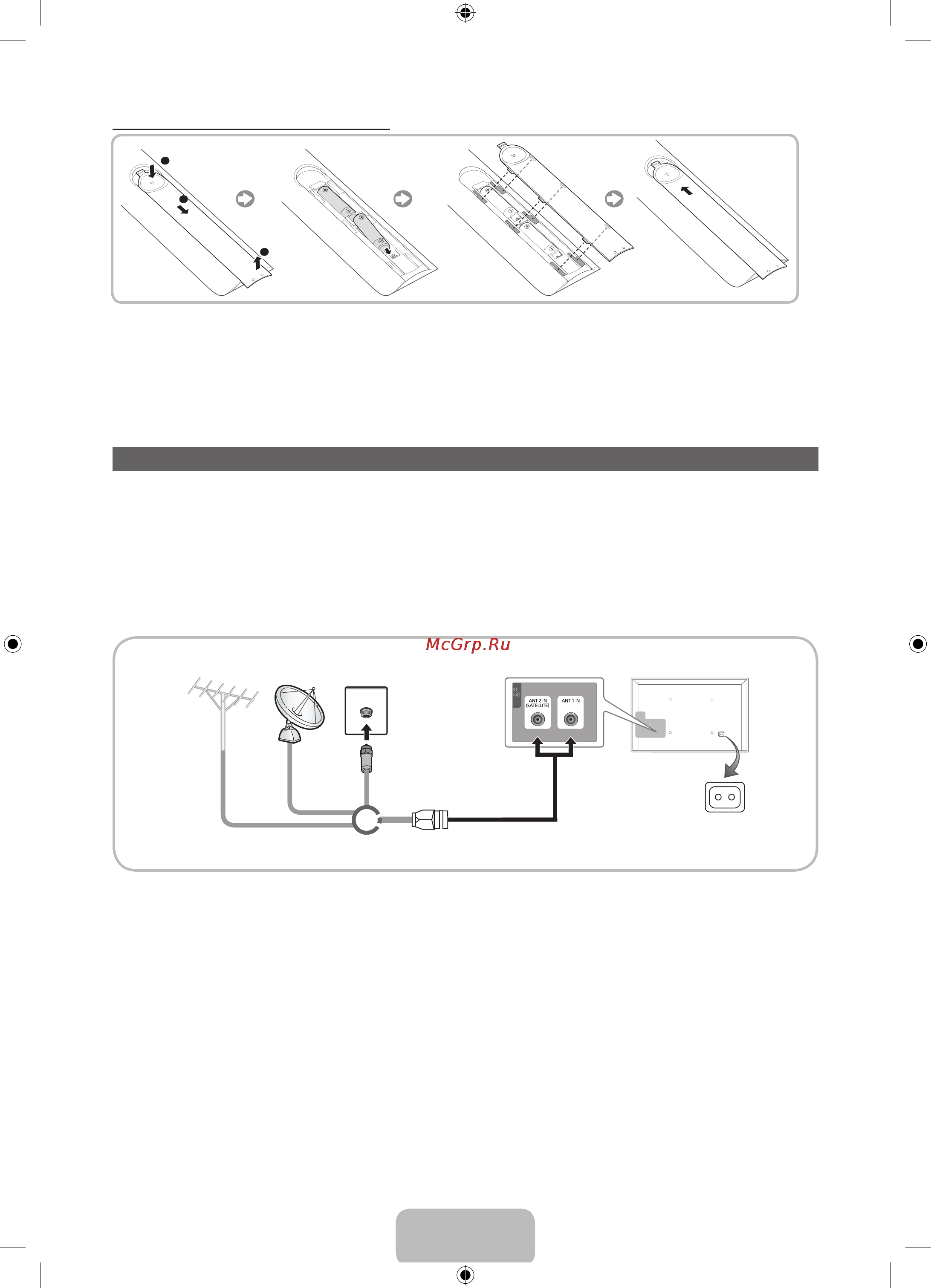 Samsung UE32 ES6307U [7/23] Подключение к антенне