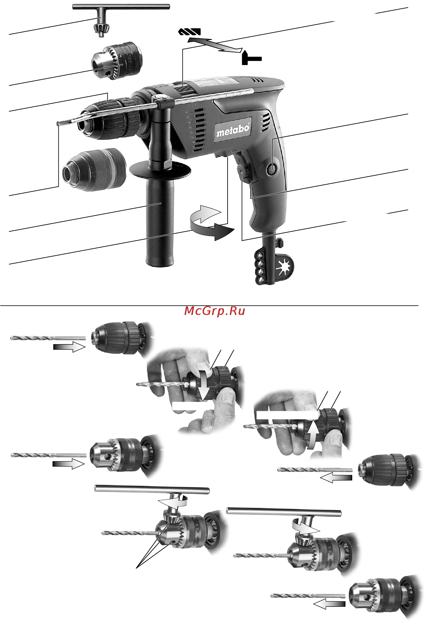 Metabo BE 561 Инструкция по эксплуатации онлайн [3/24] 69984