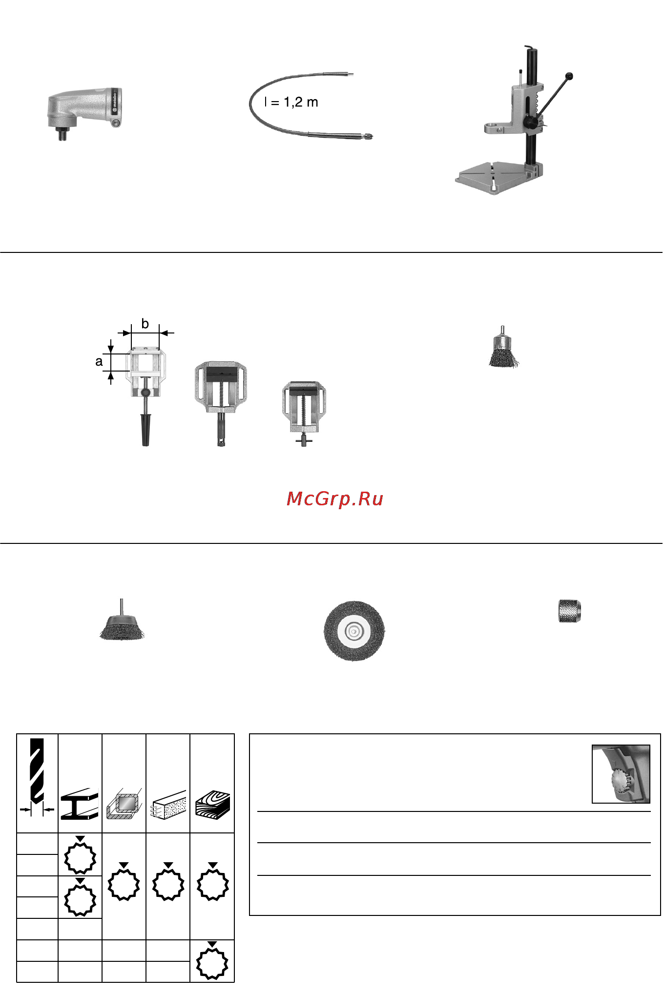 Metabo BE 561 [4/24] 6 8 10 12 16 20