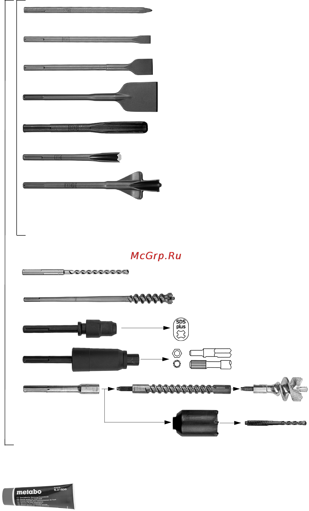 Metabo MHE 96 Инструкция по эксплуатации онлайн [4/80] 70104