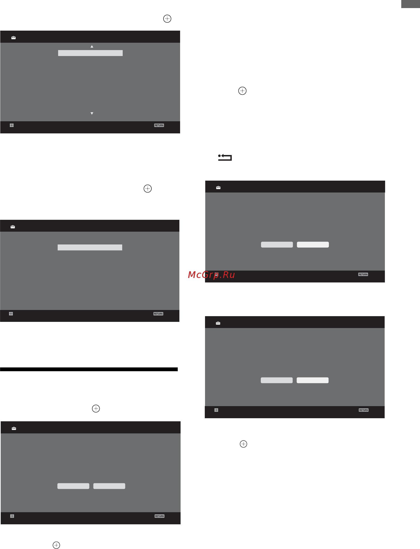 Sony KDL-52 W4000 [7/71] Auto tuning the tv