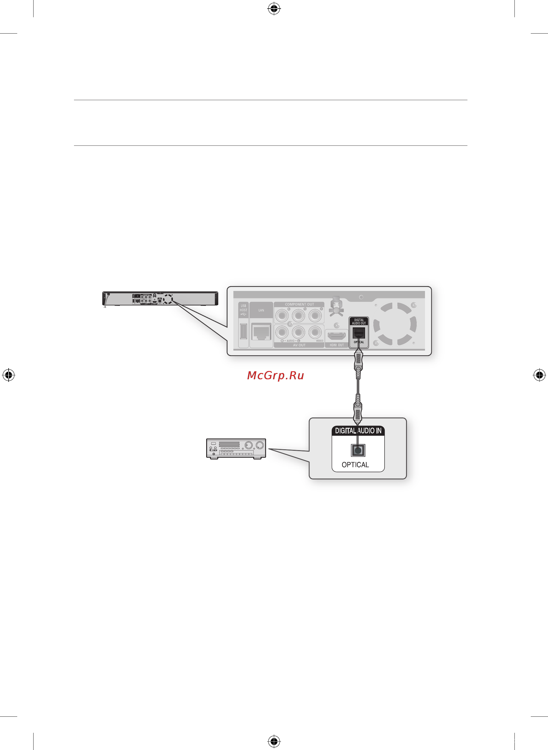 Samsung BD-P1600A [28/76] Cоединения