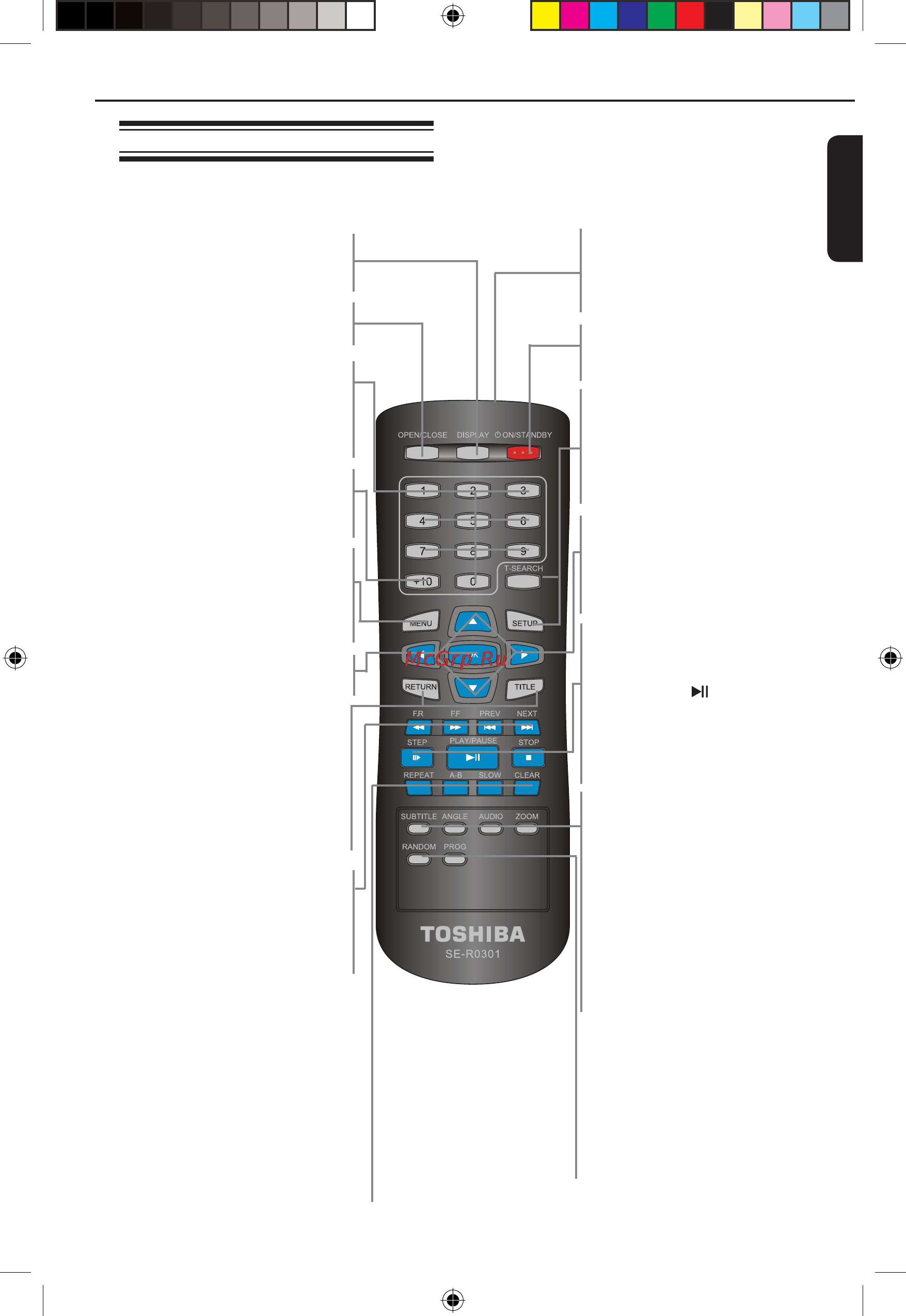 Toshiba SD-702 KR [11/27] Обзор изделия