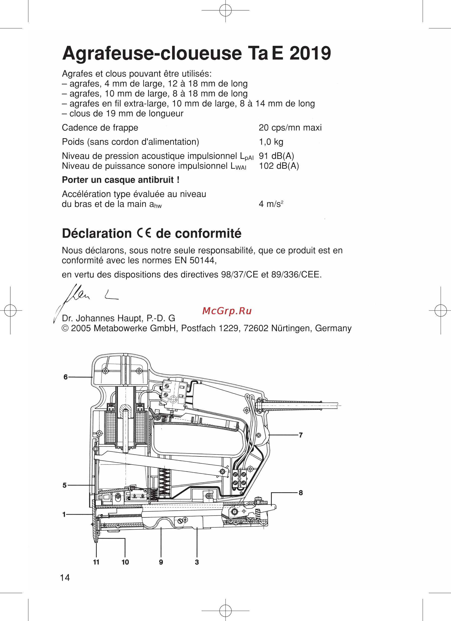 Metabo Ta E 2019 Инструкция по эксплуатации онлайн [14/40] 70160