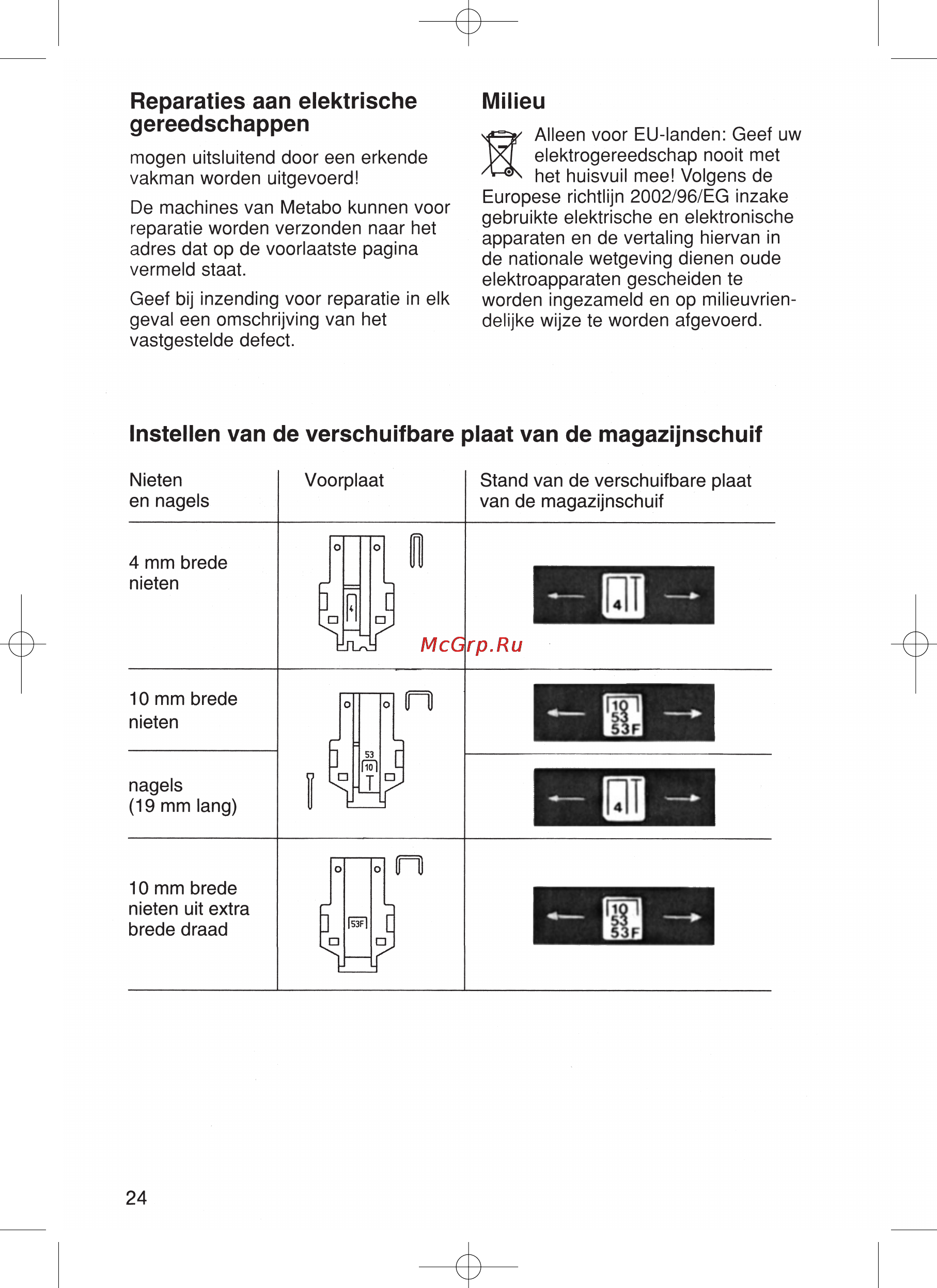 Metabo Ta E 2019 Инструкция по эксплуатации онлайн [24/40] 70160