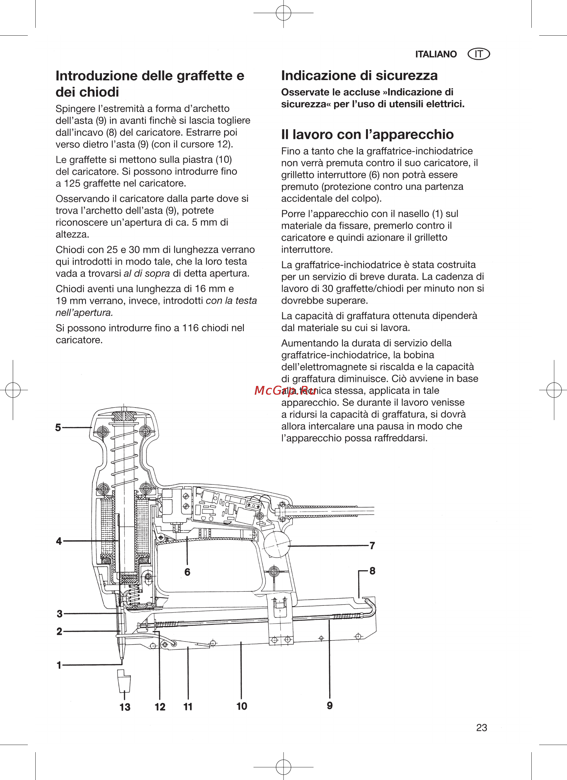Metabo Ta E 3030 Инструкция по эксплуатации онлайн [23/32] 70163