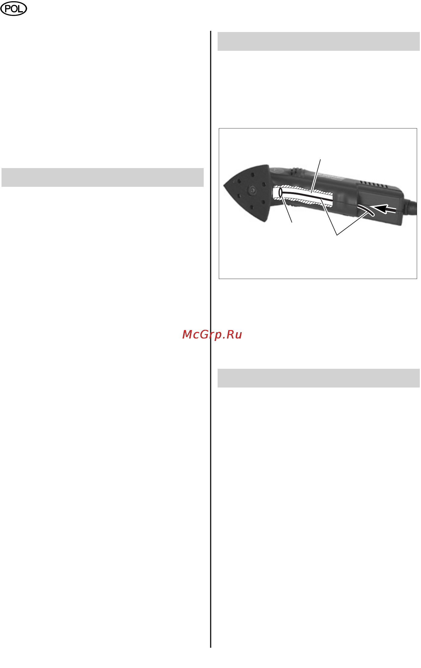 Metabo DSE 300 Intec [70/88] Usuwanie zakłóceń