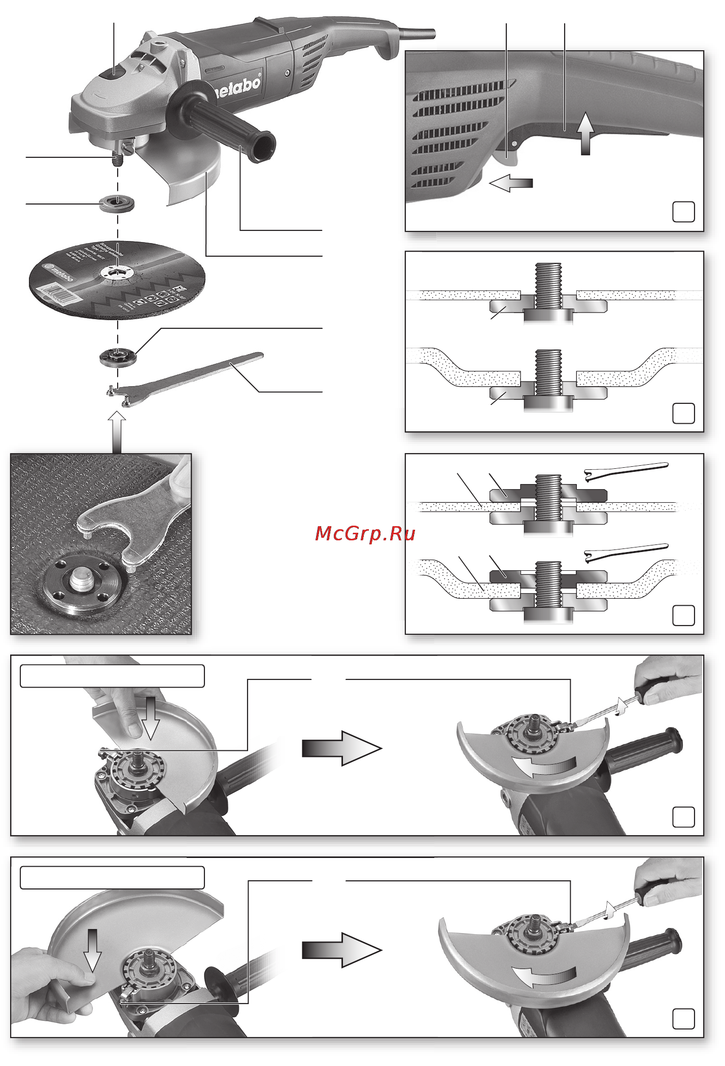 Metabo WX 2000 Инструкция по эксплуатации онлайн [2/108] 70202