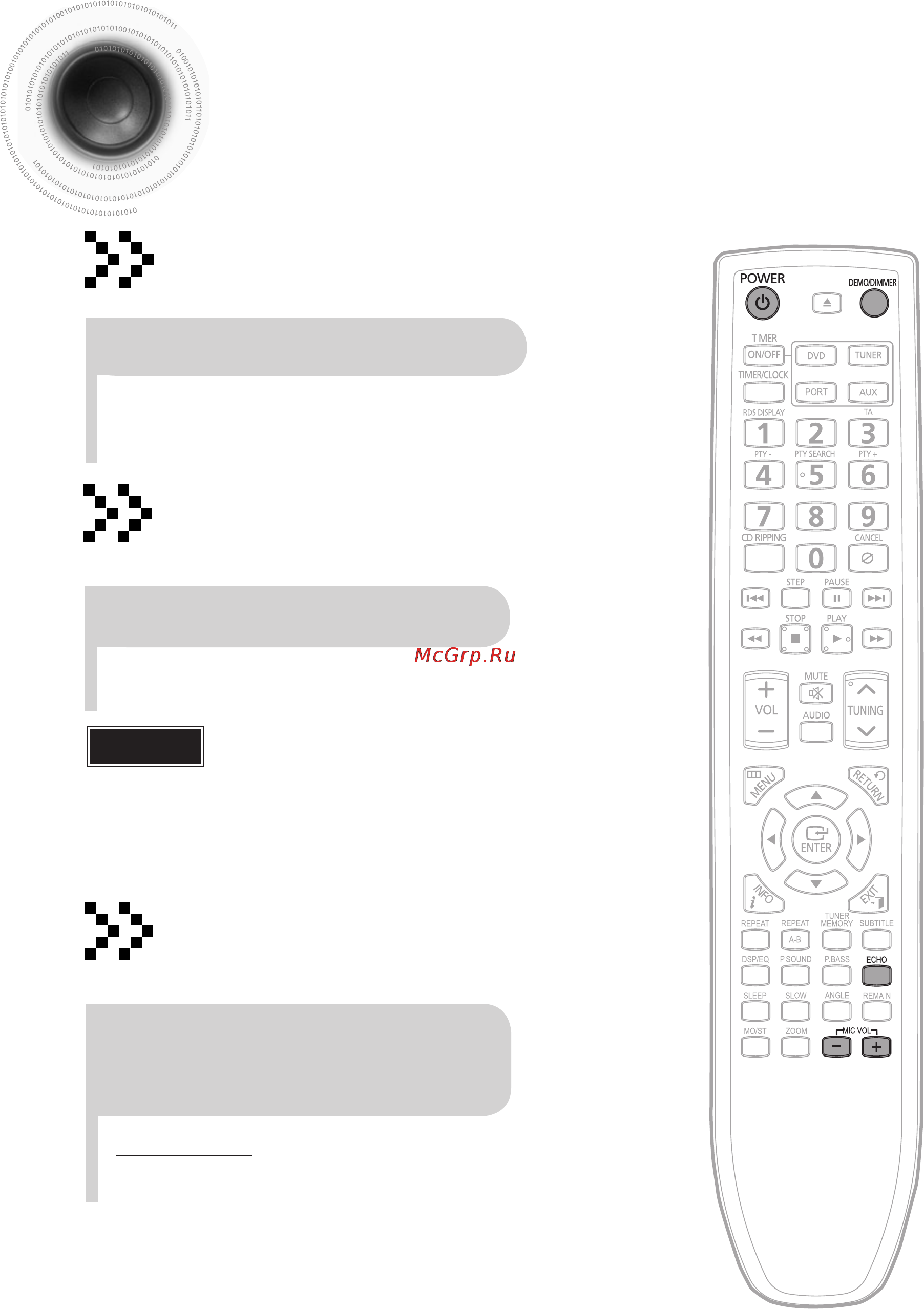 Samsung MM-DG35R [57/64] Функция демонстрации приглушения цвета eco
