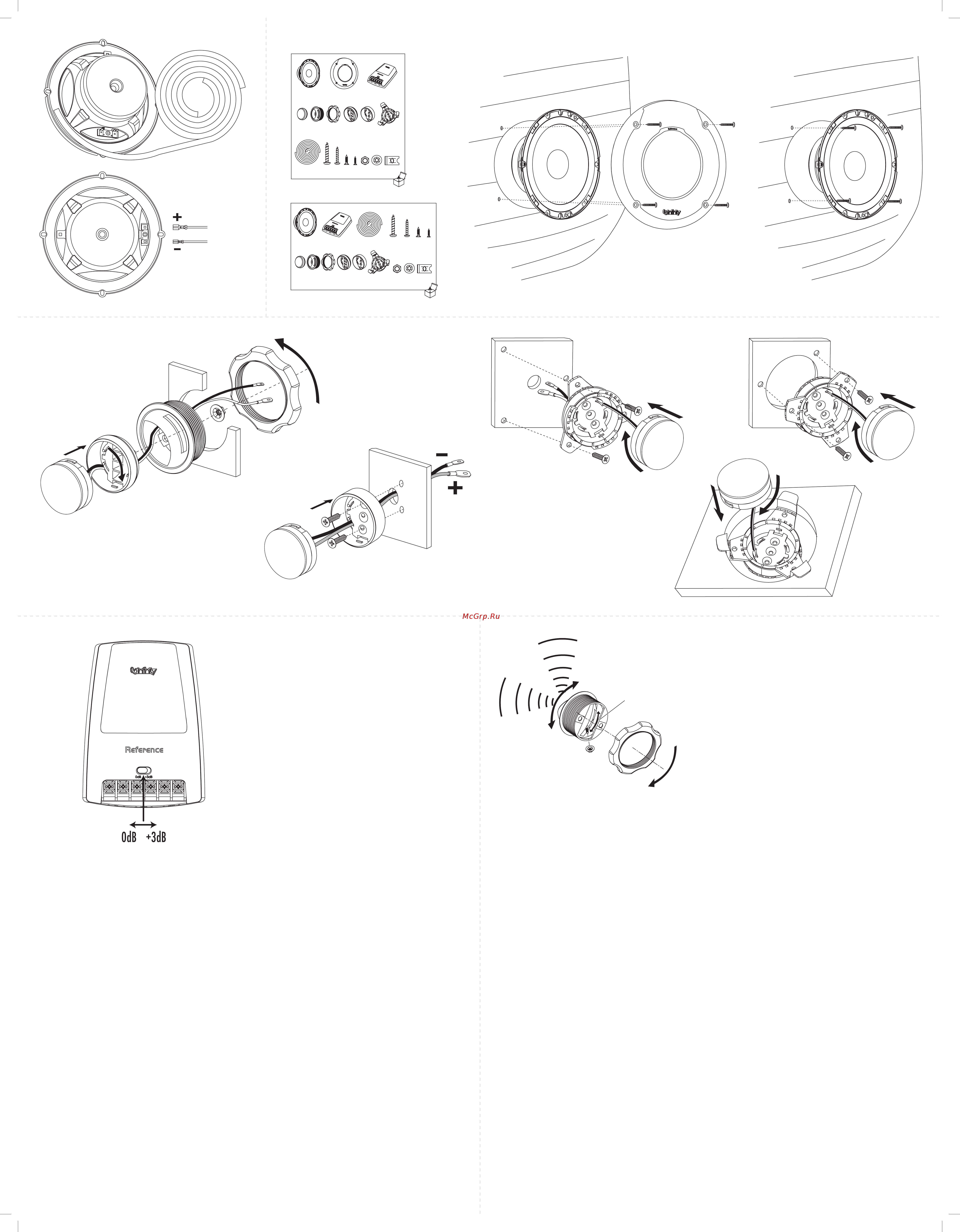 Infinity REF 6530 CS [2/2] Bu hoparlör sistemi bir tweeter düzeyi anah tarıyla donatılmıştır bu anahtarın normal ayarı 0db pozisyonudur bu da görünüşte düz bir tepkime sağlar tweeter çıkışı 3db konumuna getirilerek kullanıcı tercihlerine göre ya da eksen dışı konumu telafi etmek amacıyla hoparlörün doğrudan dinleme pozis yonuna bakmadığı yerlerde artırılabilir