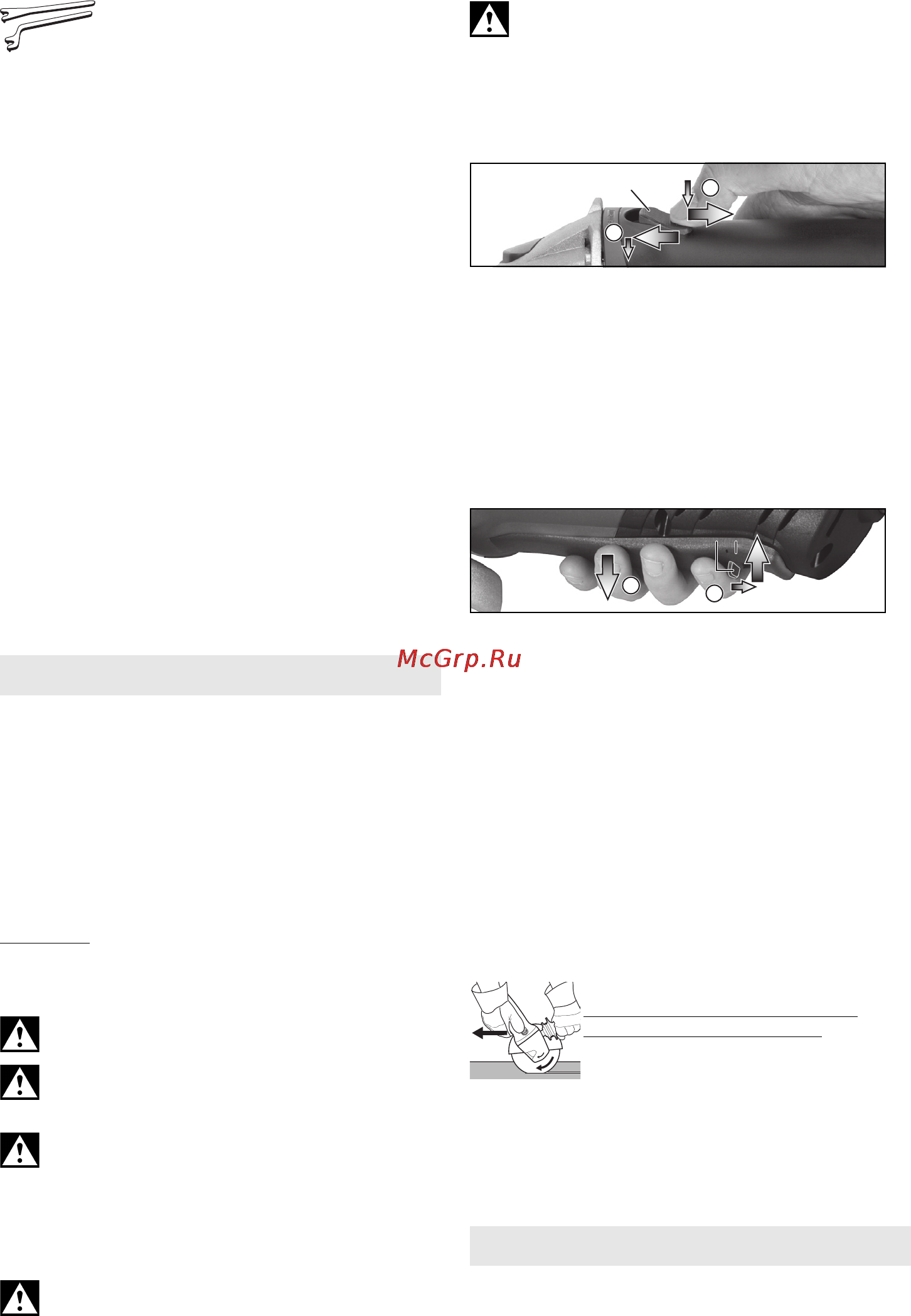 Metabo WE 14-125 Quick [89/108] Χρήση