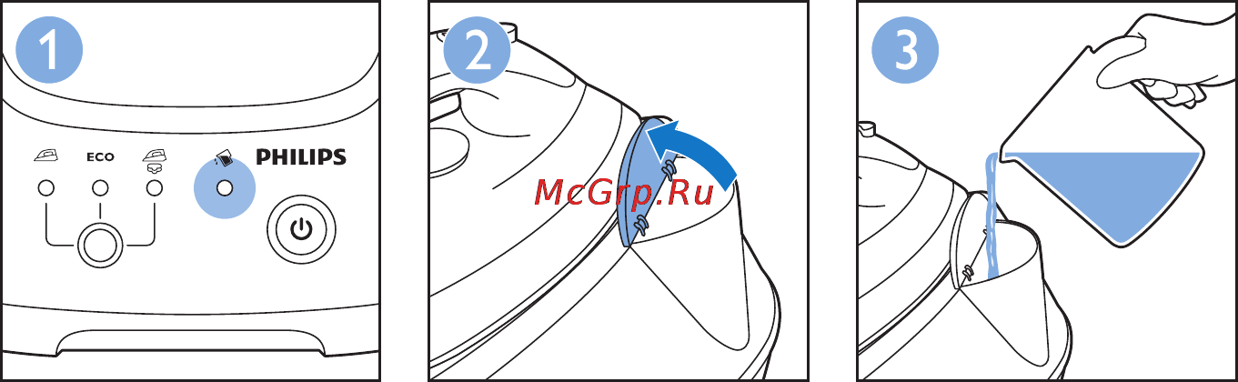 Philips GC7540 Инструкция по эксплуатации онлайн [6/36] 70304