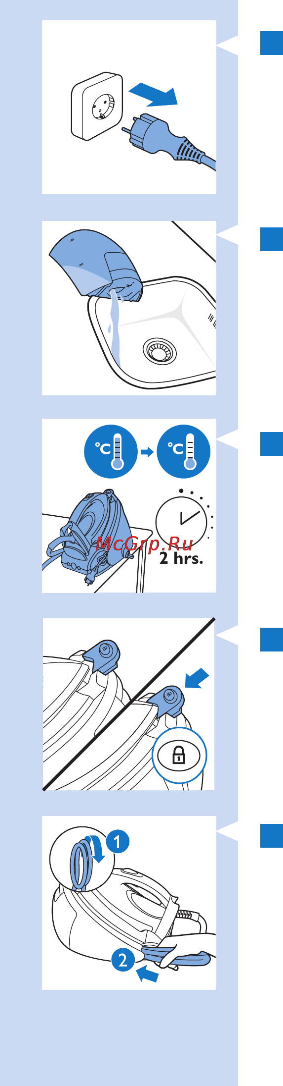 Philips GC9520 Инструкция по эксплуатации онлайн [107/296] 70307
