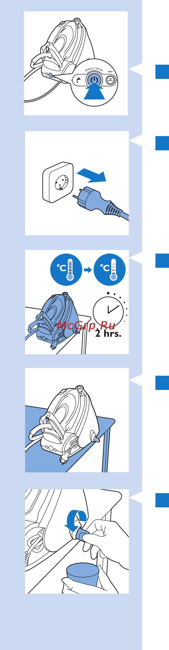 Philips GC9520 Инструкция по эксплуатации онлайн [15/296] 70307