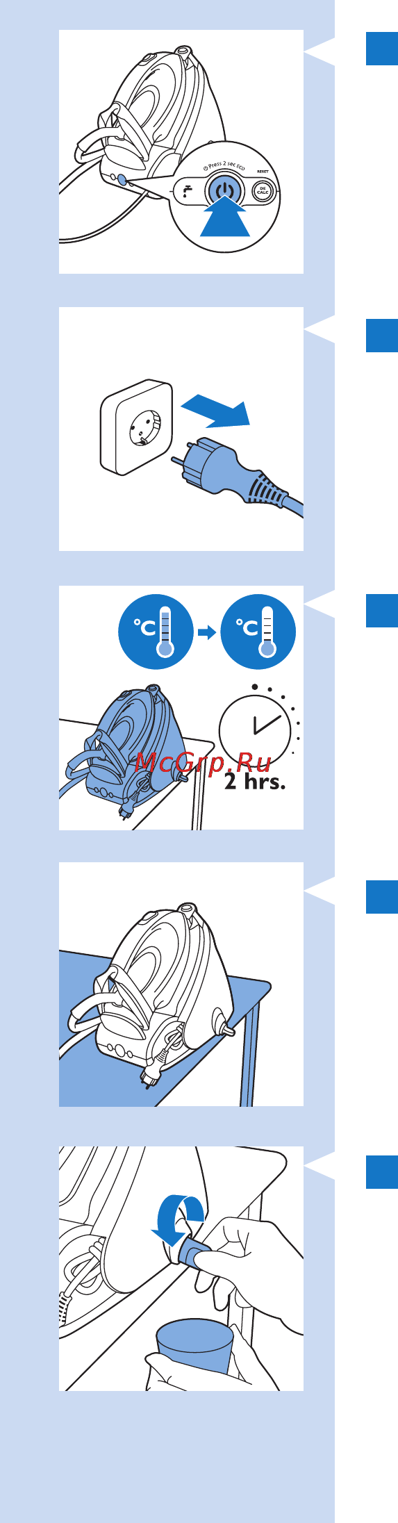 Philips GC9520 Инструкция по эксплуатации онлайн [269/296] 70307