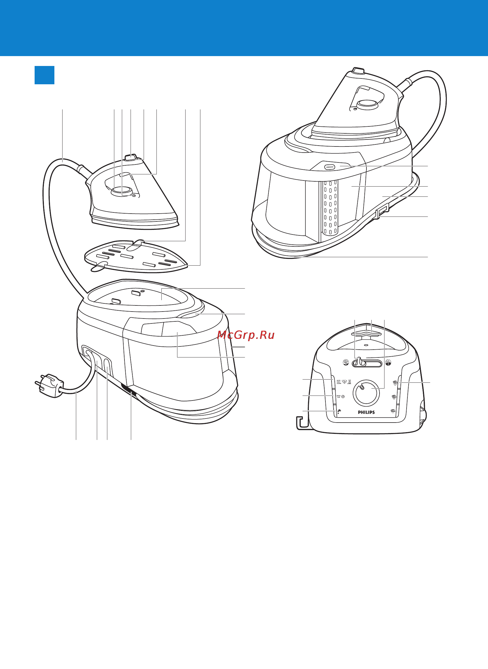 Philips GC9020 Инструкция по эксплуатации онлайн [3/146] 70319