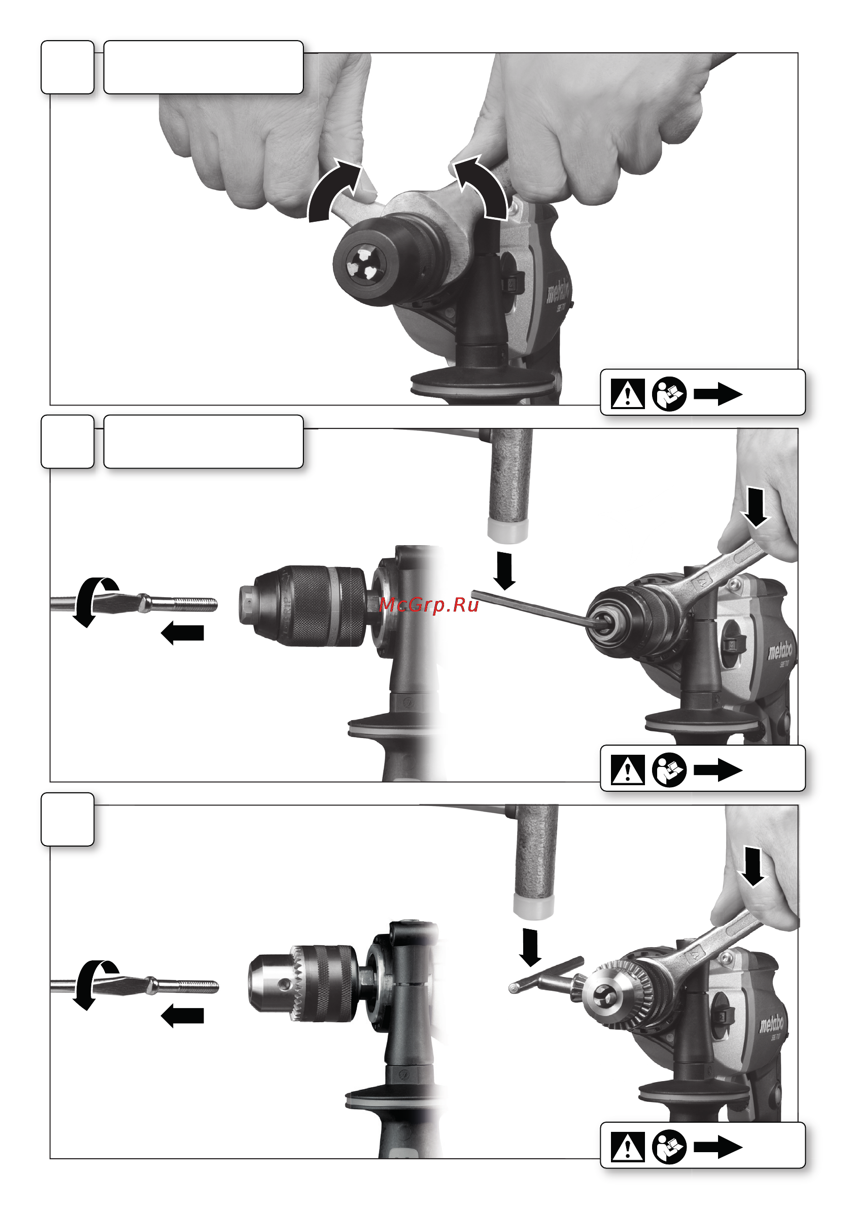 Metabo SBE 900 Impuls Инструкция по эксплуатации онлайн [7/64] 70410